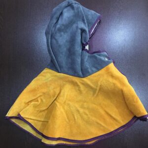مقنعه نسوز چرمي زير كلاهي